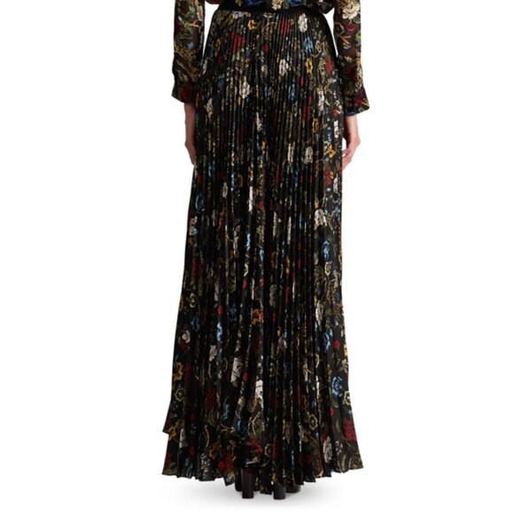 Alice and Olivia Katz Pleated Maxi Skirt - Picture 5 of 6